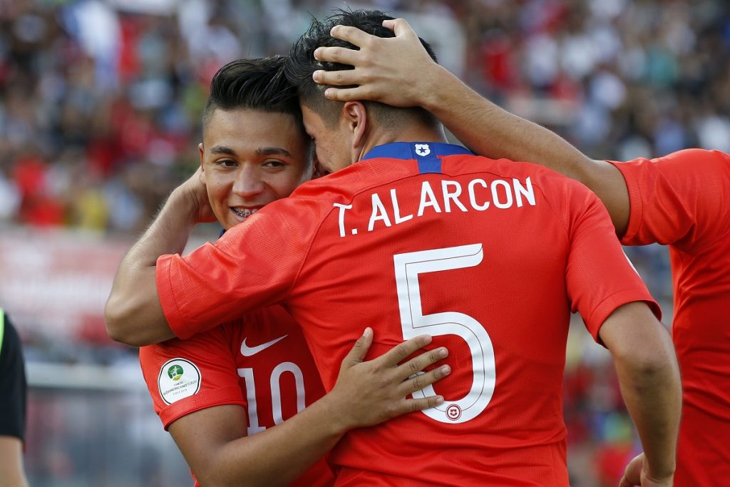 [FOTOS] Revisa las mejores postales del empate transitorio de Chile y Venezuela en el Sudamericano Sub20