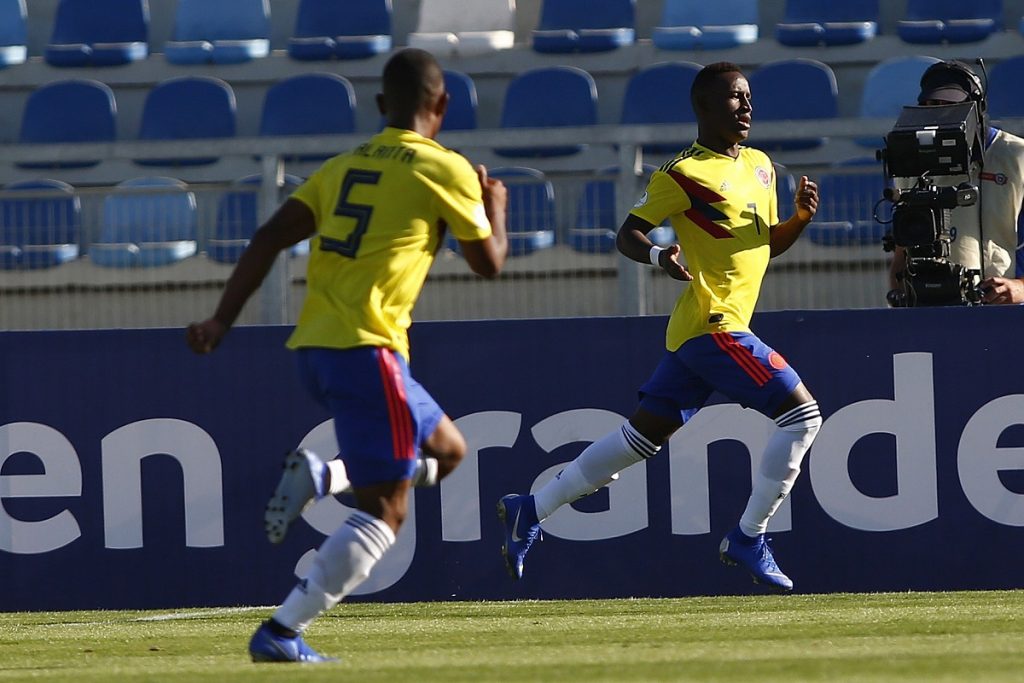Colombia vence a Bolivia y complica a Chile en el Sudamericano Sub20