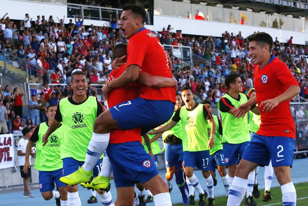 [FOTOS] Las mejores postales del triunfo transitorio de “La Roja” sobre Brasil en el Sudamericano Sub 20