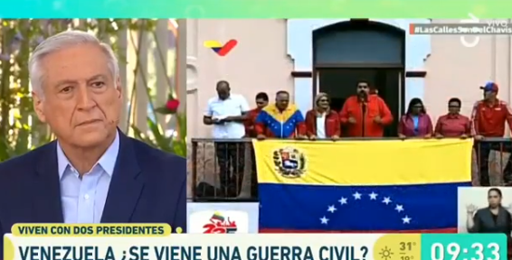 Panel de “La Mañana” sufre chascarro en pleno discurso de Nicolás Maduro