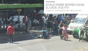 Grupo eco-terrorista se adjudica atentado explosivo de Vicuña Mackenna