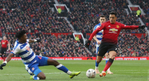 Manchester United de un complicado Alexis Sánchez vence al Reading por la Copa FA