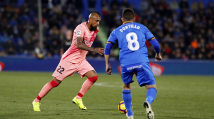 [VIDEO] Así fue la magistral asistencia de Arturo Vidal a Lionel Messi en la última fecha de la Liga de España