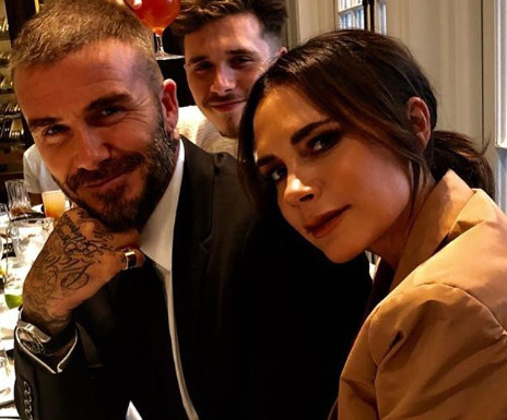 La tierna imagen que publicó Victoria Beckham de su esposo David