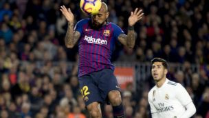 Arturo Vidal tiene fecha y hora para el nuevo clásico entre el Barcelona y el Real Madrid