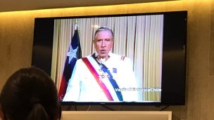 Transmiten discurso de Pinochet en salón VIP de aeropuerto de Punta Arenas