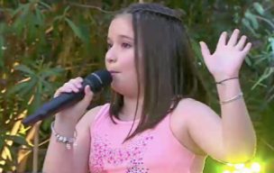 ¿Niña de 11 años cantó mejor que participantes permanentes de Rojo?