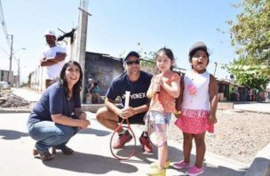 La bella iniciativa de Fernando González con niños de La Legua