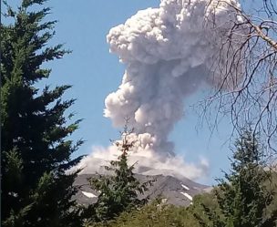 Pulso eruptivo en Nevados de Chillán: se mantiene la Alerta Técnica Naranja