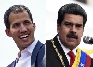 Maduro reta a Guaidó a convocar elecciones para 