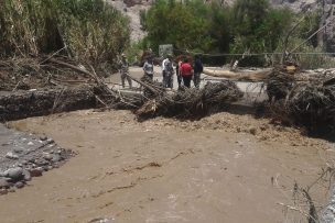 Encuentran cuerpo de la niña desaparecida tras el desborde del río Loa