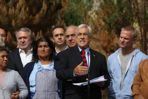 Piñera anuncia viaje a Aysén y dice que Gobierno siempre ha estado presente