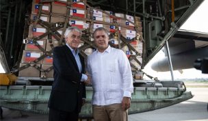 Piñera hizo entrega oficial de ayuda humanitaria para Venezuela en Cúcuta