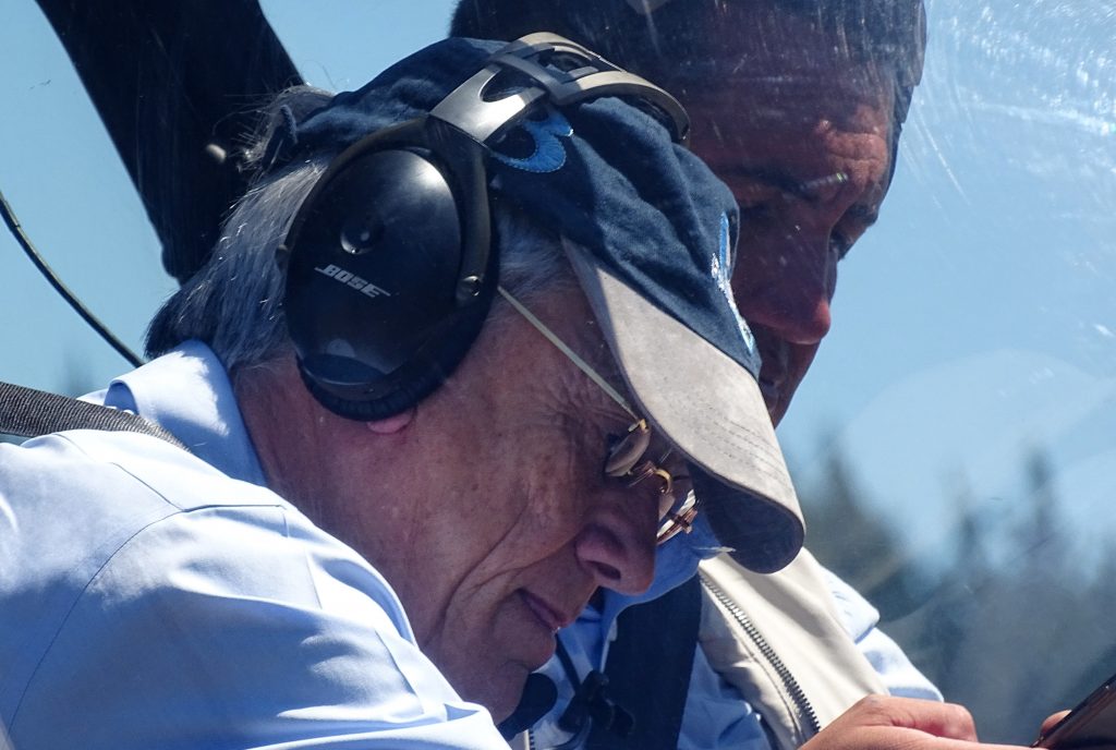Piñera sobrevoló zonas afectadas por incendios forestales en La Araucanía