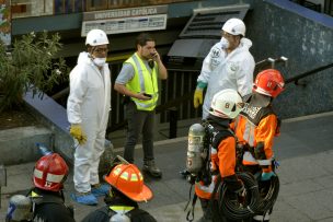 Persona que se lanzó a Línea 1 del Metro portaba cianuro