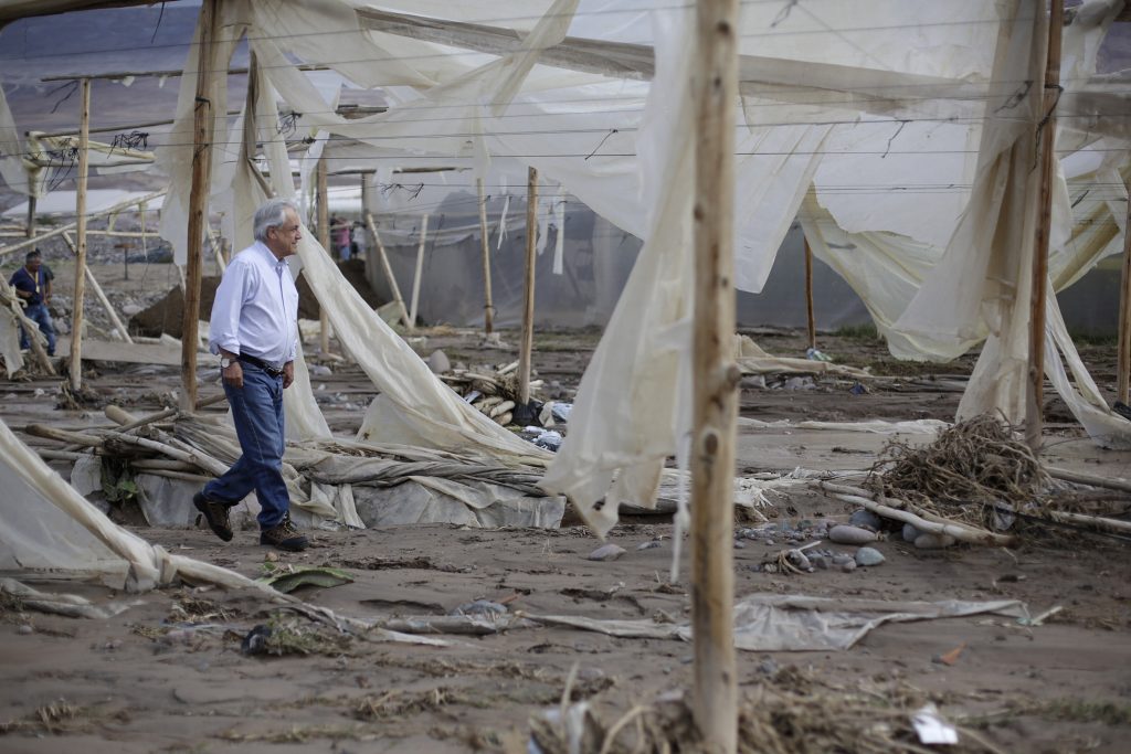Piñera advierte a los chilenos: “El cambio climático llegó para quedarse”