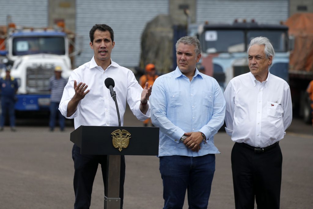 Mandatarios esperan que ingreso de ayuda sea de forma pacífica
