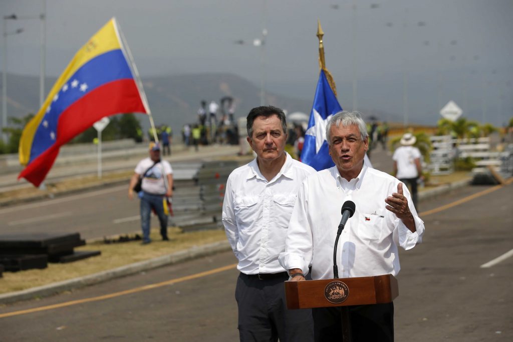Viaje de Piñera a Cúcuta fue un “estruendoso fracaso” según la oposición