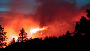 Siguen los incendios en el sur: Onemi informa que aún existen 42 focos activos