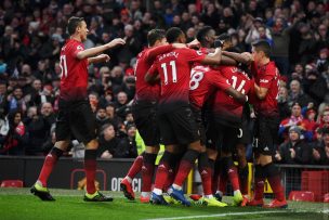 Alexis Sánchez fue titular en discreta victoria del Manchester United ante el Leicester