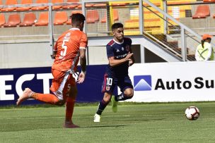 Nicolás Oroz es duda para el duelo de vuelta de la U con Melgar en Copa Libertadores