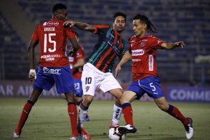 Palestino rescata un valioso empate frente a Independiente de Medellín en Copa Libertadores