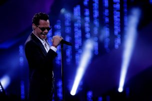 Marc Anthony no asistió solo: así disfrutó del show Raffaella Modugno, la novia del artista