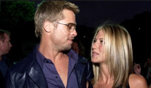 Jennifer Aniston celebró sus 50 años con Brad Pitt en Los Ángeles