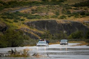 Se mantiene la Alerta Roja en Torres del Paine por la crecida de los ríos