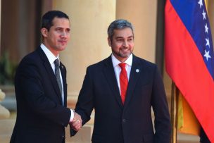 Juan Guaidó llega a Paraguay a continuar gira de apoyo