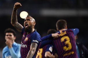 Arturo Vidal y FC Barcelona vencen al Real Madrid y sentencia la Liga de España