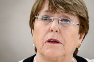 Bachelet reconoce violación de derechos civiles y políticos en Venezuela