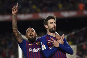 Arturo Vidal protagonista de la victoria del FC Barcelona sobre el Rayo Vallecano