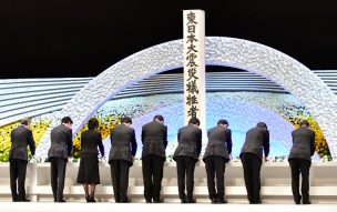 Japón conmemora la triple tragedia del 11 de marzo de 2011