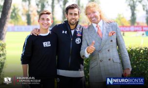 ¿Comprará acciones en Colo Colo? Leonardo Farkas visita con su hijo el Estadio Monumental