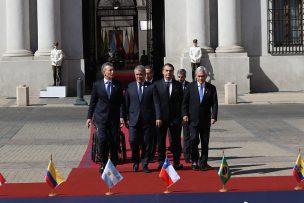 Presidente Piñera recibe a las delegaciones y da inicio a Prosur en La Moneda