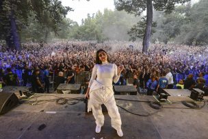 Show de Paloma Mami genera caos y fervor en Lollapalooza Chile 2019