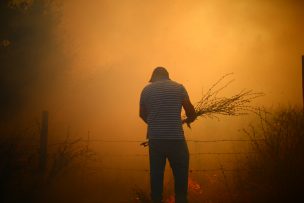 Incendios forestales obligan a trasladar pacientes en hospital de Lautaro