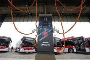 Recorrido 213e Puente Alto - Plaza Italia operará sólo con buses eléctricos