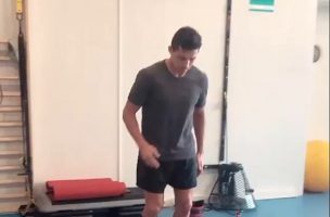 [VIDEO] Así apura Alexis Sánchez su lesión de rodilla para estar en Champions y Copa América