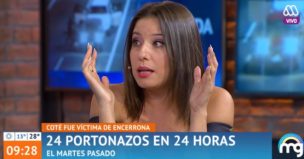 María José Quintanilla relató un violento episodio que vivió: “Me salvé de que me mataran”