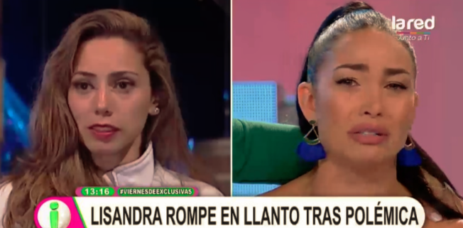 Lisandra Silva rompe en llanto tras duro enfrentamiento con Bárbara Muriel, pero hubo un final feliz
