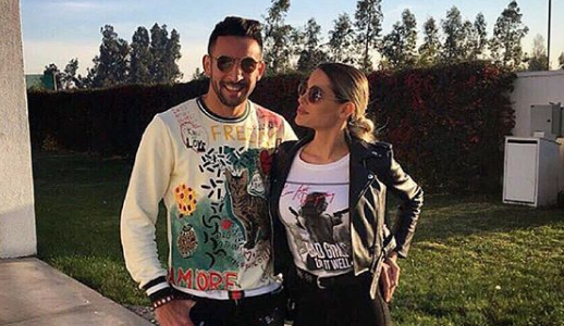La declaración de amor de Mauricio Isla a Gala Caldirola en redes sociales