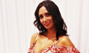 Pamela Díaz practica su rol de entrevistadora junto a su hija Pascuala