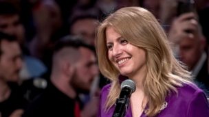 Abogada liberal Zuzana Caputova gana las presidenciales en Eslovaquia