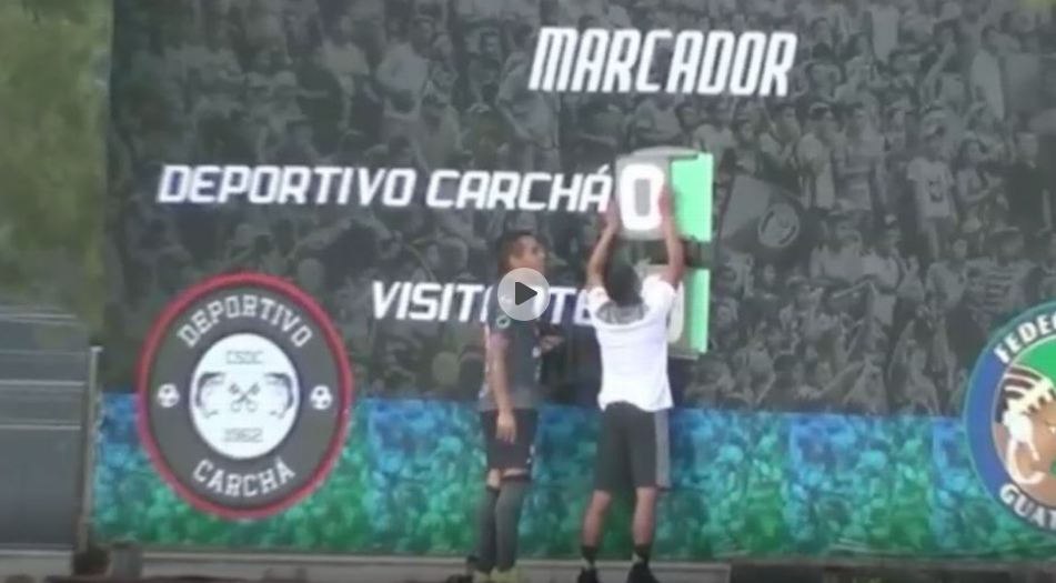 [VIDEO] La insólita celebración de jugador argentino en el fútbol de Guatemala