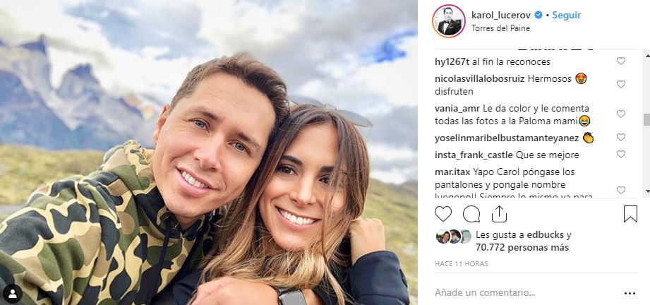 Nicole “Luli” Moreno encontró “foorte” la romántica imagen de Karol Lucero con su polola en instagram