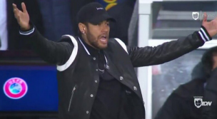 [VIDEO] No lo podía creer: Así fue la reacción de Neymar tras la eliminación del PSG de la Champions League