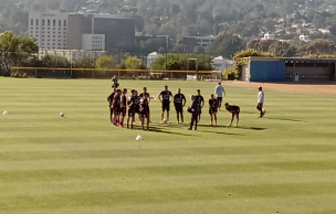 [VIDEO] Así fue el primer entrenamiento de la selección chilena en San Diego de cara a sus amistosos