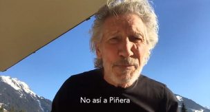 Roger Waters cuestiona al Presidente Piñera: 